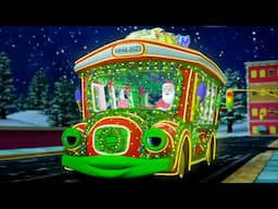 Wheels On The Bus, Christmas Vehicle Songs and Rhymes for Kids