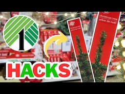 GENIUS 🤯 Dollar Tree DIY Crafts Using Christmas Trees