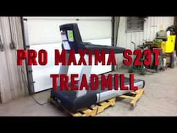 ProMaxima S23T Treadmill on GovLiquidation.com