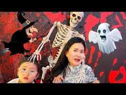 Changcady dẫn em Cam và những người bạn đi chơi Halloween, mua được rất nhiều đồ thú vị