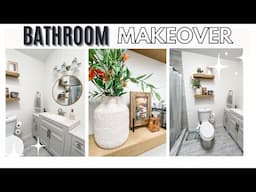 BATHROOM DESIGN MAKEOVER | Bathroom design, DIY