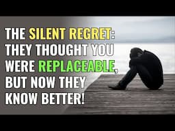 The Silent Regret: They Thought You Were Replaceable, But Now They Know Better! | Awakening