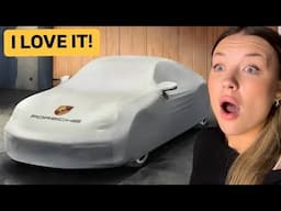 Mia’s heartfelt reaction to her Porsche 911