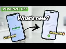 🎉 Discover What's New: Momenzo App 3.0 vs 2.0! 📱✨