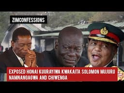 Exposed Honai Kuurayiwa Kwakaita Solomon Mujuru NaMnangagwa And Chiwenga