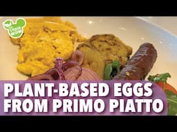 Breakfast at Primo Piatto - Plant-based Egg Platter