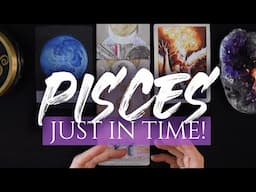 PISCES TAROT READING | "YOUR 3-WEEK COUNTDOWN! IT ALL WORKS OUT" JUST IN TIME