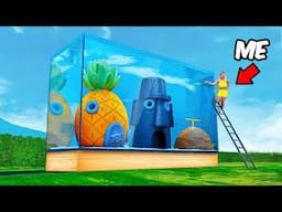 I Built Bikini Bottom in a Fish Tank!