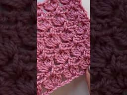 Crochet tutorial! Double Cluster stitch 2 rows!