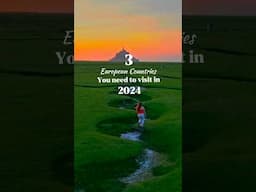 3 European countries You Need to Visit in 2024! #travel2024 #france #switzerland #netherlands