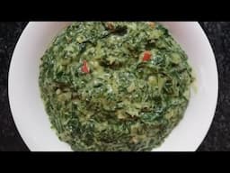 Creamed Spinach|South African Youtuber