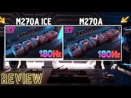 Gigabyte M27QA ICE (Advanced) & M27QA Black Review : 180Hz 27-inch 1440P Gaming Monitor Under $300