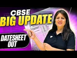 DATESHEET OUT 🔥 - Class 10th and 12th | CBSE Datesheet 2025