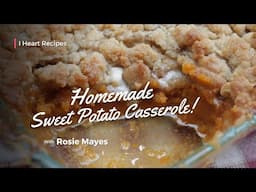 Sweet Potato Casserole with Marshmallows Recipe | Classic Holiday Side Dish