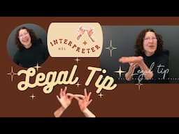 ASL Legal Interpreting Tip: Trial timelines