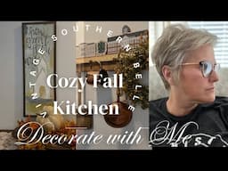 Fall Kitchen Decorate with Me/ Fall Decorating 2024