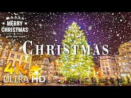 Christmas Wonderland 4K - Scenic Winter Relaxation Film with Top Christmas Songs of All Time