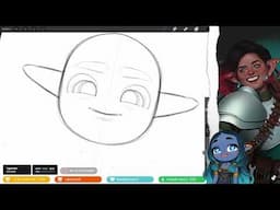 ART STREAM | D&D Chibi Heads | Twitch VOD