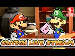 Paper Mario On Switch?! How Does It Work? | Switch Live Stream