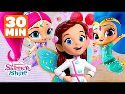 Butterbean's DIY Bakes + Shimmer & Shine Dress Up! | 30 Minute Compilation | Shimmer and Shine