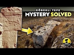 MYSTERY SOLVED: How the Göbekli Tepe T-Pillars were Quarried & Made