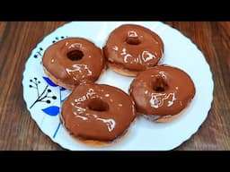 PERFECT DONUTS RECIPE | NO EGG | NO OVEN | SOFT DONUT | YUMMY & TASTY | ARZINA RECIPES