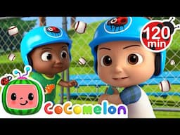 JJ's Big Baseball Bash! ⚾🏏 | CoComelon Nursery Rhymes and Kids Songs | Animals for Kids