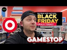 Targets Best Deal Yet - It’s Big + Black Friday Week Starts & GameStops Huge Surprises