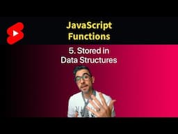 Store JS Functions in Data Structures: Part 5 of 7 Benefits of First Class Functions #javascript