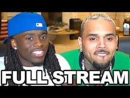 Kai Cenat & Chris Brown FULL STREAM!