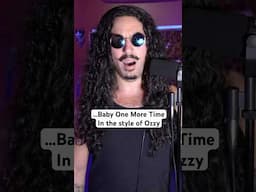 …Baby One More Time in the style of Ozzy #britneyspears #ozzyosbourne #shorts