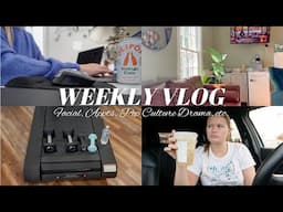 WEEKLY VLOG | Acne Facial, Starbucks Holiday Drinks, Nintendo Switch Tour, Pop Culture tea, etc.