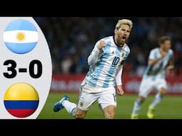 Argentina vs Colombia 3-0 | Messi Free Kick Goal | Extended Highlight and Goals- 2016 HD