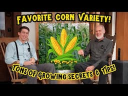 "World Record Gardener Reveals Favorite Sweet Corn! Tips & Tricks for Growing the Best Organic Corn"