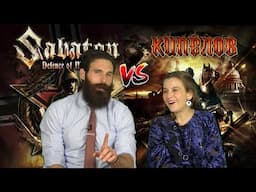 Sabaton vs Kipelov / Кипелов 🏰 Defense of Moscow vs  Непокоренный Heavy Metal Battle of the Bands