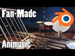 "Steel the Beats" (Fan-made Animusic) Blender 3D