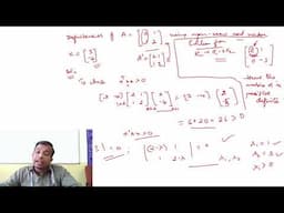 Basic Signal Processing  21EC33 Positive Definite Matrix