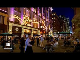 NEW YORK Christmas Vibes 🎉 Night Walk in Manhattan, Walking Tour 4K