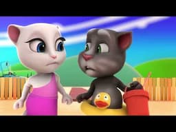 ¡En la playa! | Talking Tom | Wildbrain Niños