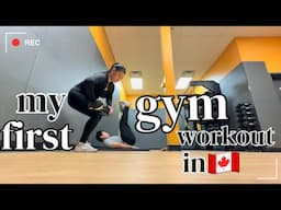 Gym day! First workout in 🇨🇦 Wife Life in Canada | Karla Misa on YouTube