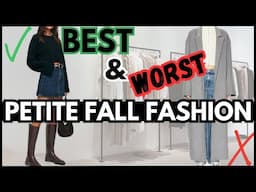 BEST & *WORST* Petite Fall Fashion! Fall Style Tips For Petites 2024