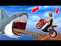 Granny vs Great White Shark vs Spider-Man - funny horror animation (collection 56 min.)