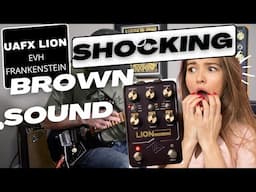 UAFX LION '68 SUPER LEAD AMP - EVH RELIC SERIES FRANKENSTEIN BROWN SOUND!!