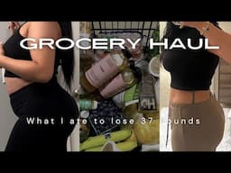 37 Pound Weight Loss Grocery Haul | What I Eat to Lose Weight 🖤