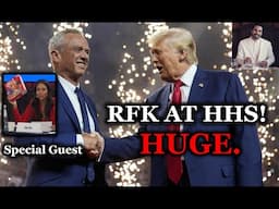 Trump Picks RFK Jr. To Run HHS Above FDA, CDC & NIH! Huge! Special Guest: The Food Babe.