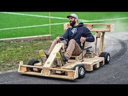 I Built a Shifter GO-KART from Pallets