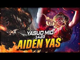 AIDENYASUO - Yasuo vs Annie MID Patch 14.23 - Yasuo Gameplay