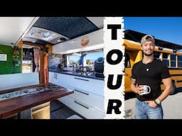 SKOOLIE BUS TOUR | E.M.T. Helps Save Lives With Skoolie Living