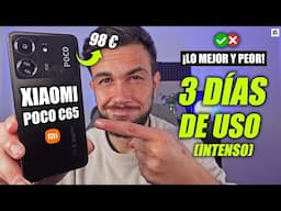 Lo MEJOR y PEOR!🔥Xiaomi POCO C65: REVIEW tras 3 DÍAS de USO