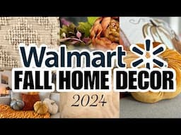 🌟 NEW 🌟 WALMART FALL DECOR HAUL 2024